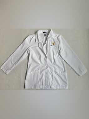 WVU School of Medicine Women’s White Lab Coat Size 8
